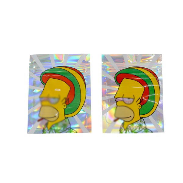 7X9cm THC Mylar bag - Image 2