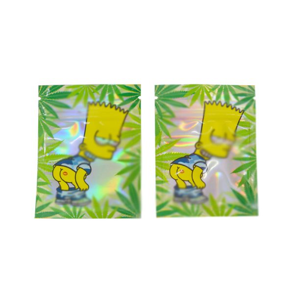 7X9cm THC Mylar bag - Image 3