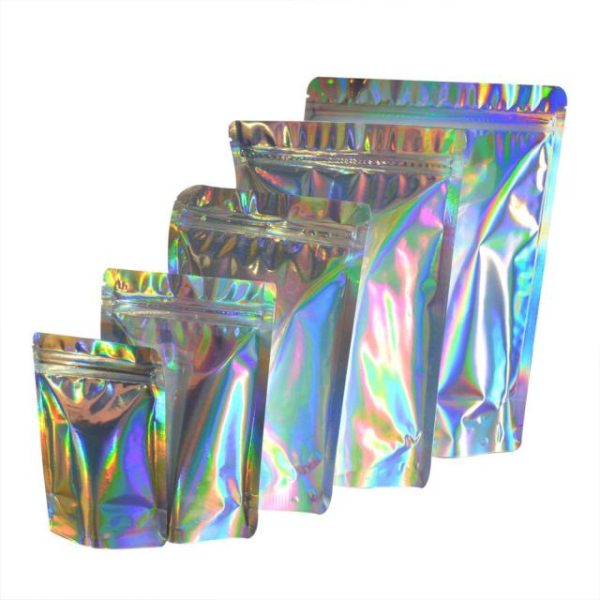 Colored Stand Up Zip lock Foil Pouches - Image 2