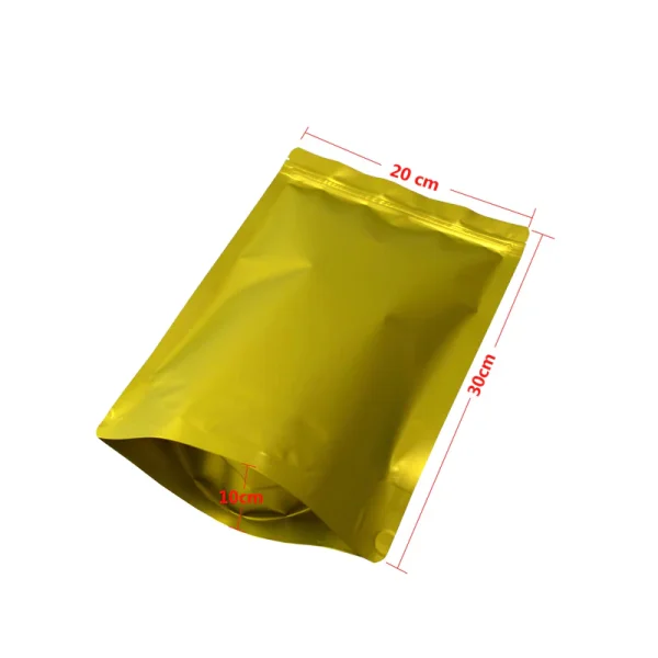 Colored Stand Up Zip lock Foil Pouches - Image 5