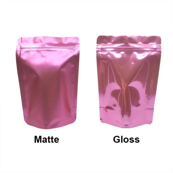 Colored Stand Up Zip lock Foil Pouches - Image 6