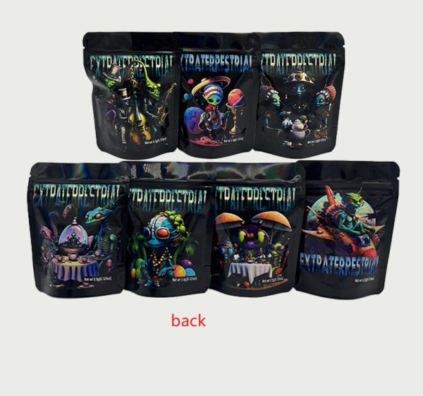 Alien 3.5g Packaging Bag for Cannabis Flower - Image 4