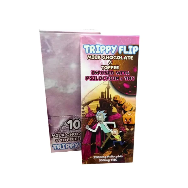 TRIPPY FLIP Chocolate Package Boxes  Edibles - Image 3